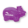 Translucent Purple Smash-It Piggy Bank